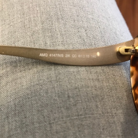 Alexander McQueen 4147 Havana Sunglasses